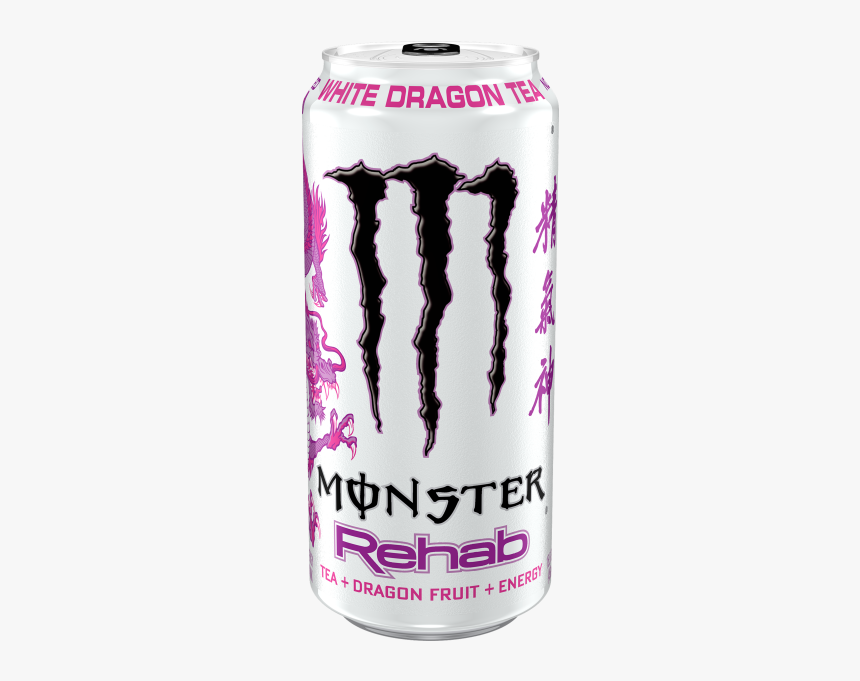 Monster Rehab White Dragon Energy Drink - Monster Rehab White Dragon, HD Png Download, Free Download
