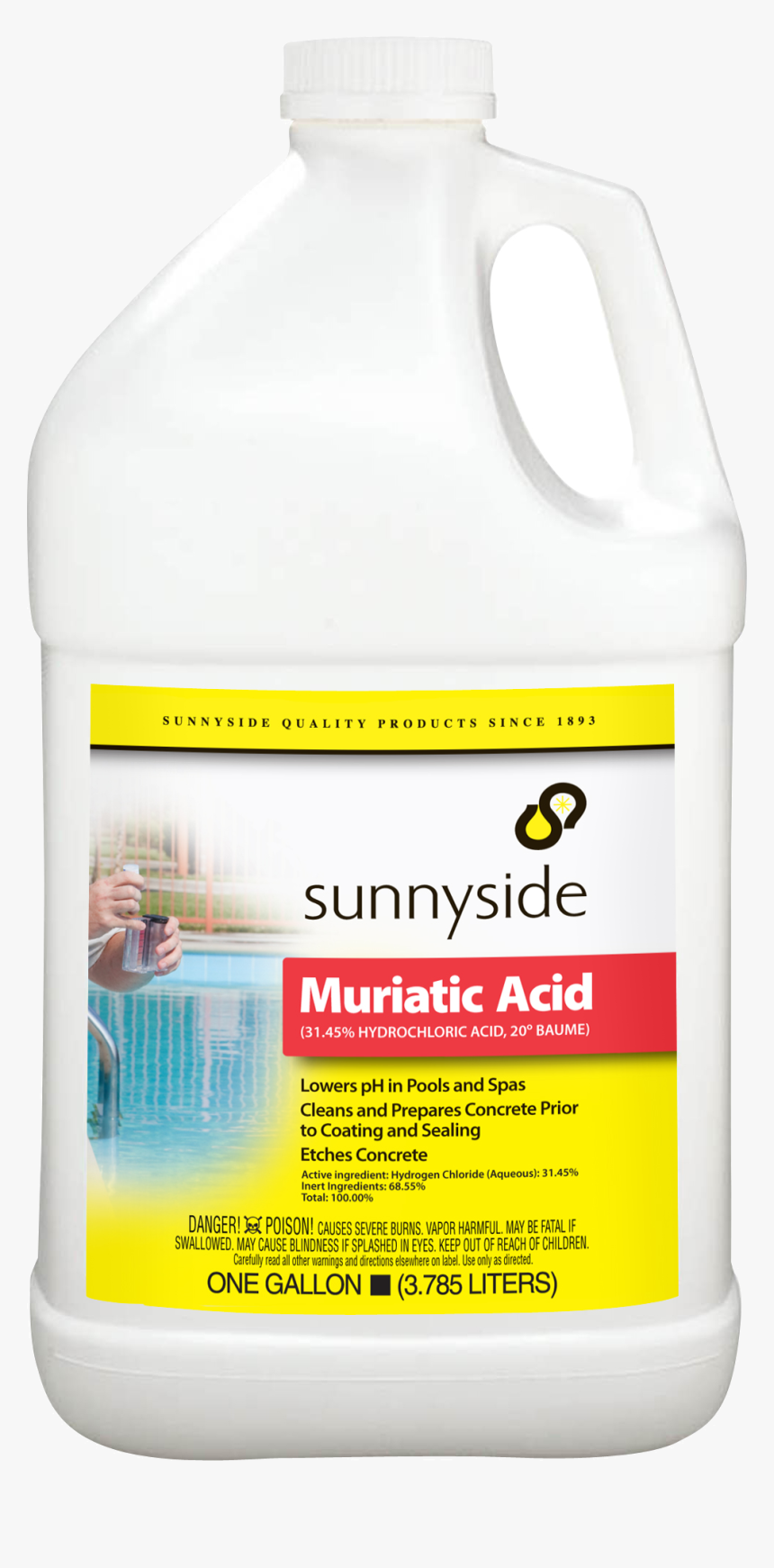 Muriatic Acid Sunnyside Corp, HD Png Download, Free Download