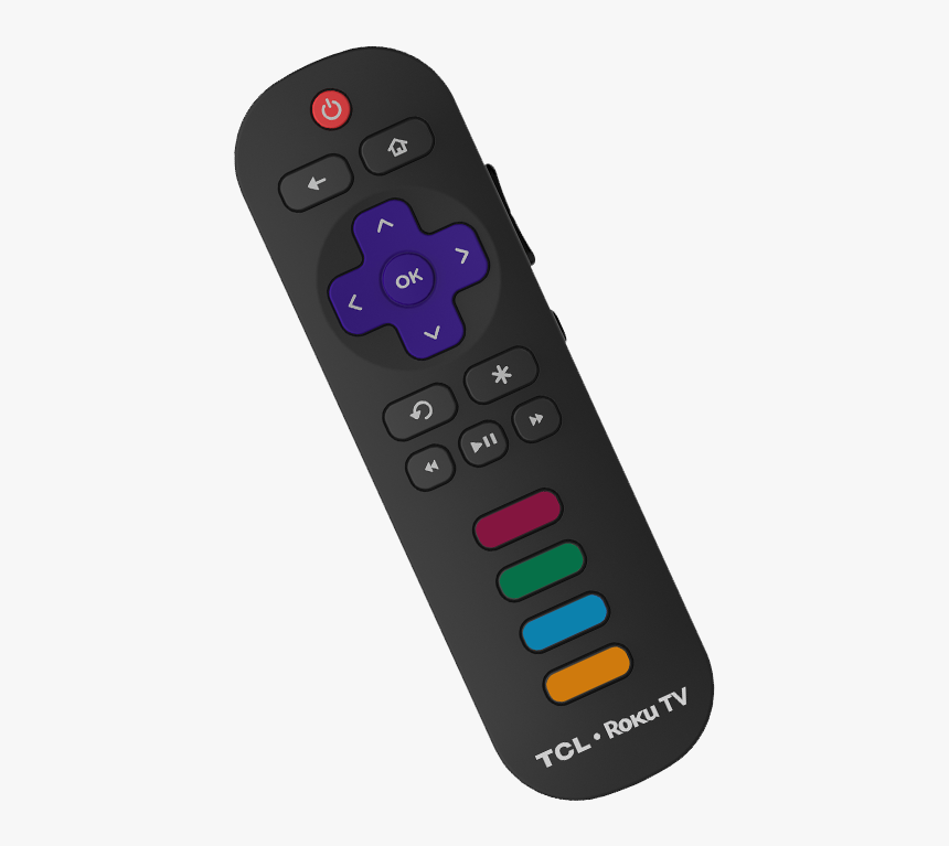 Tcl Remote - Tcl 4 Series Remote, HD Png Download, Free Download