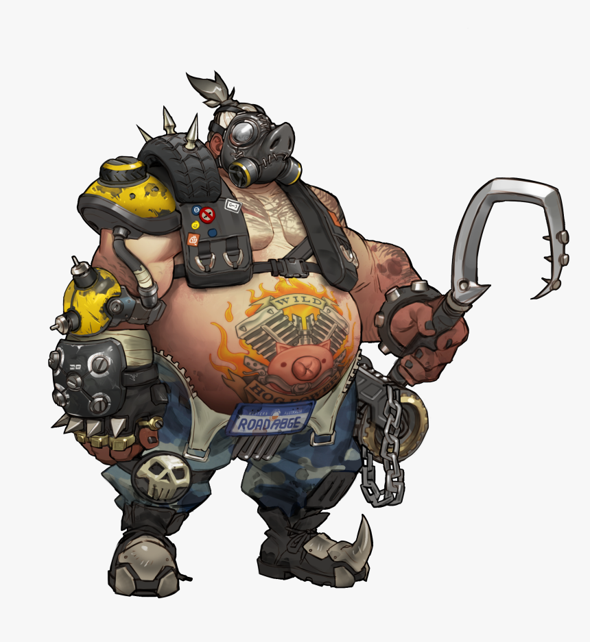 Overwatch Roadhog Concept Art, HD Png Download, Free Download