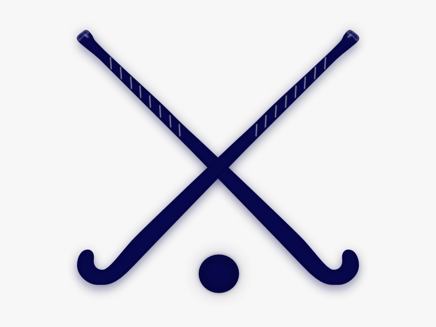 Navy Crossed Field Hockey Sticks Clip Art At Clker - Red Field Hockey Sticks, HD Png Download, Free Download