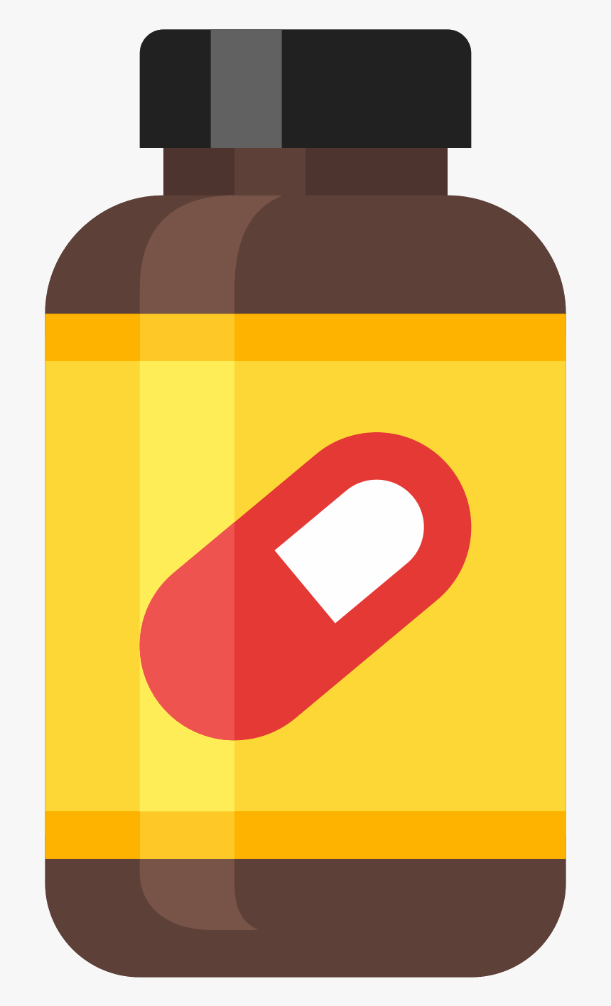 Open Pill Bottle Png - Supplement Png, Transparent Png, Free Download