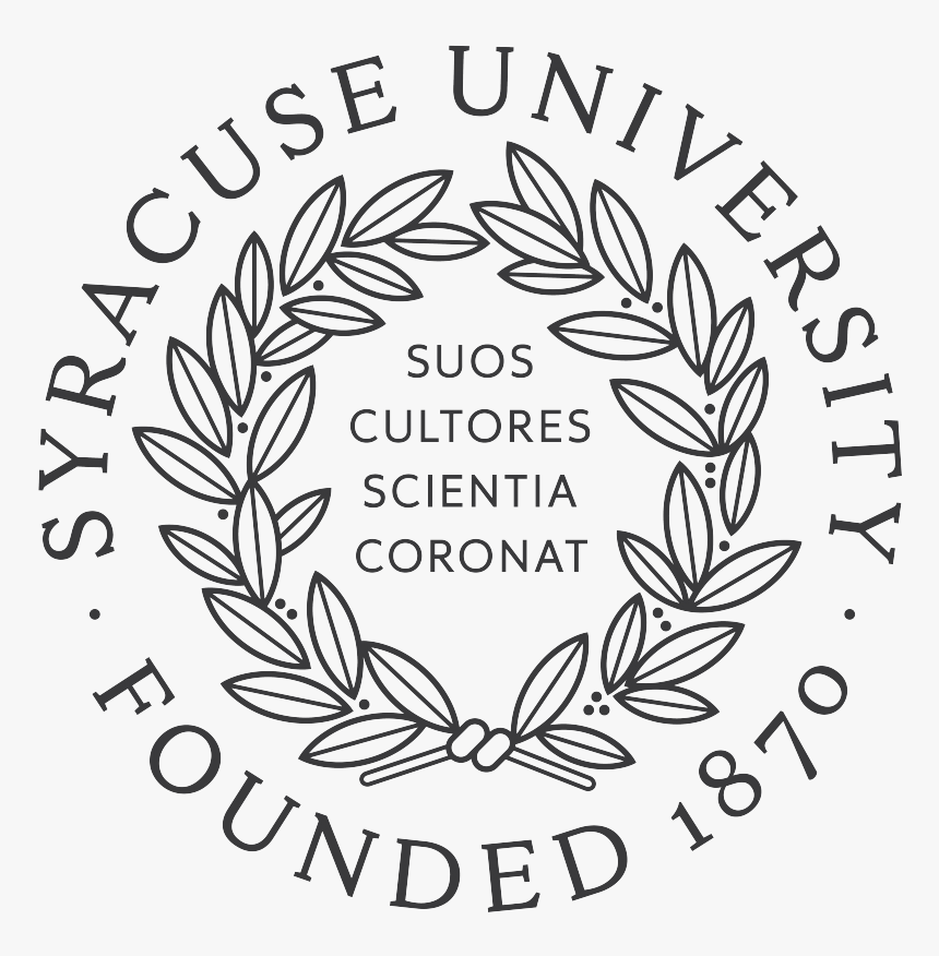 Syracuse University Logo White, HD Png Download - kindpng