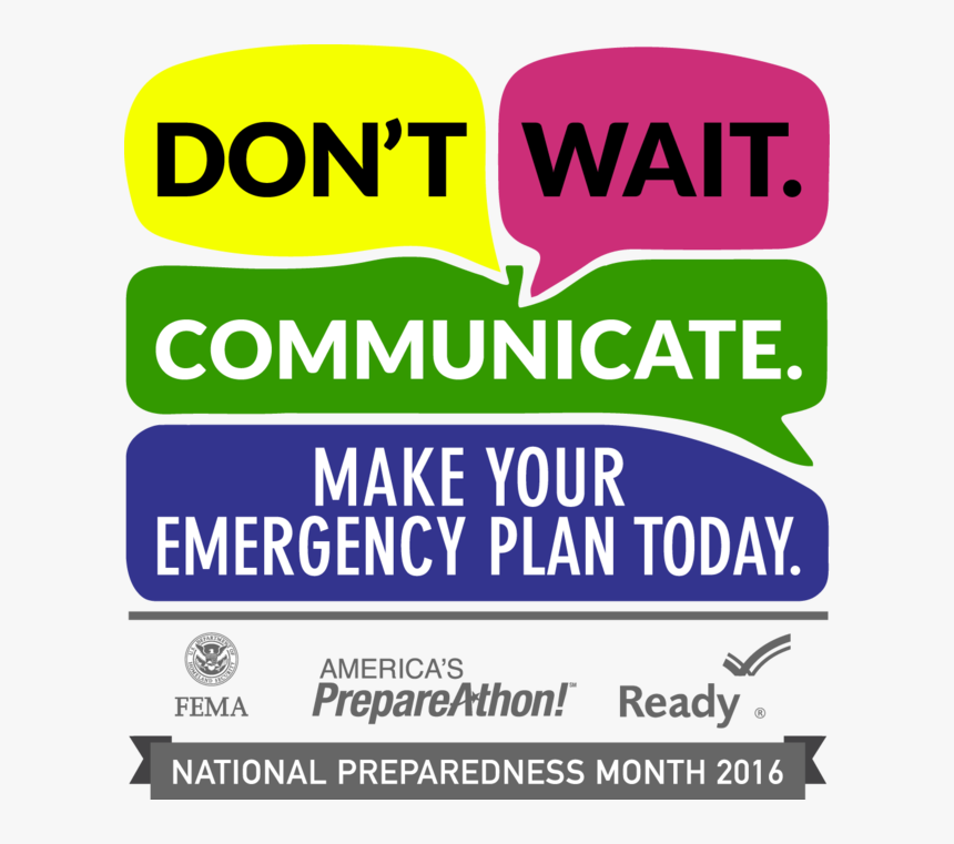 National Preparedness Month 2019, HD Png Download, Free Download