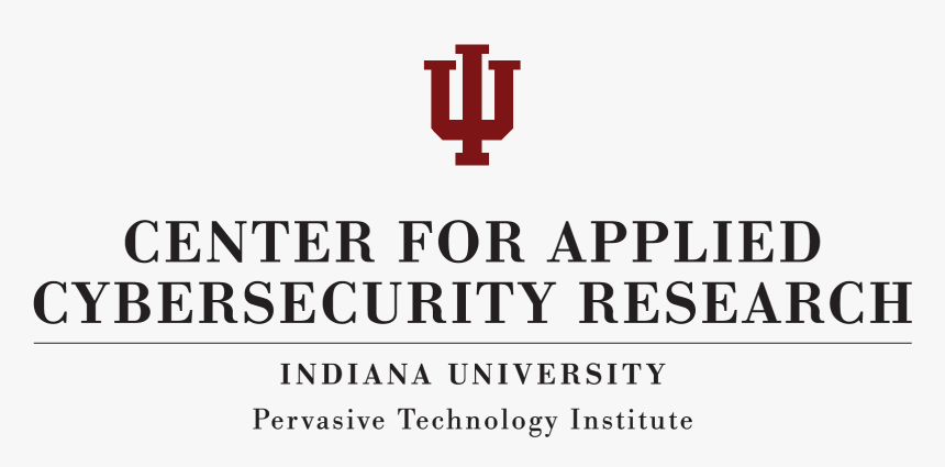 Center For Applied Cybersecurity Research Indiana University - Indiana University, HD Png Download, Free Download