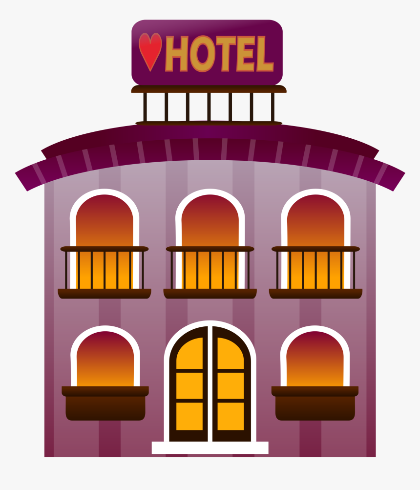 Hotel , Png Download - Clipart Icons Building, Transparent Png, Free Download