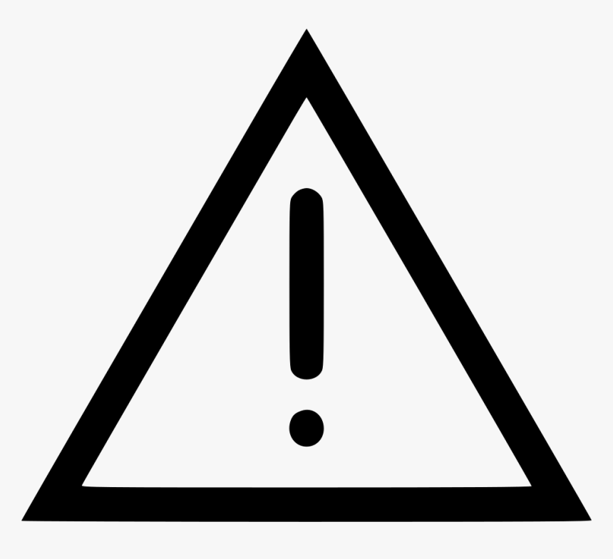 Alert - Exclamation Mark Triangle, HD Png Download, Free Download