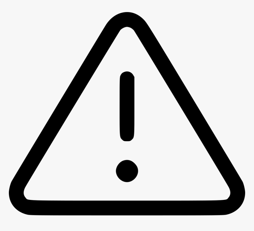 Alert Triangle - Caution Sign Vector, HD Png Download, Free Download