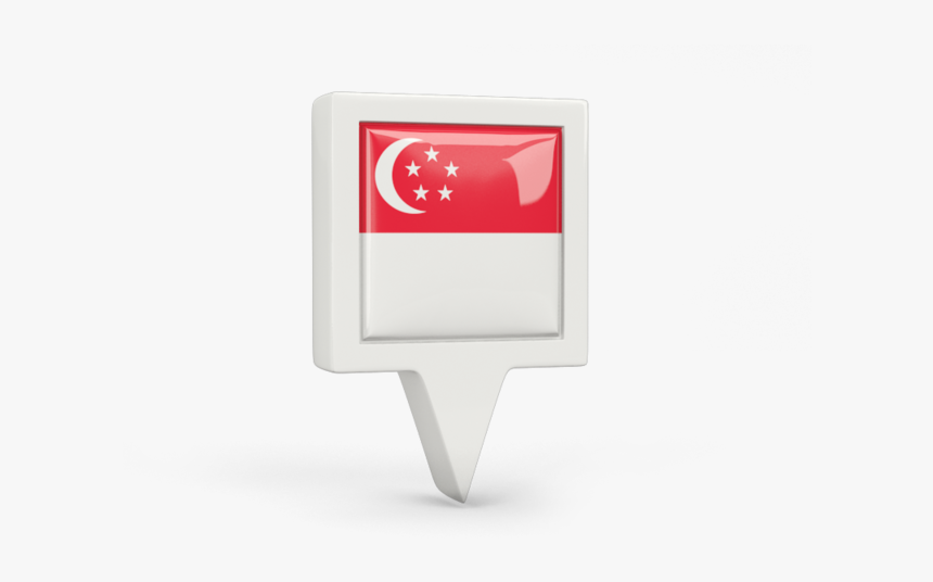 Square Pin Icon - Pin Flag Serbia Png, Transparent Png, Free Download