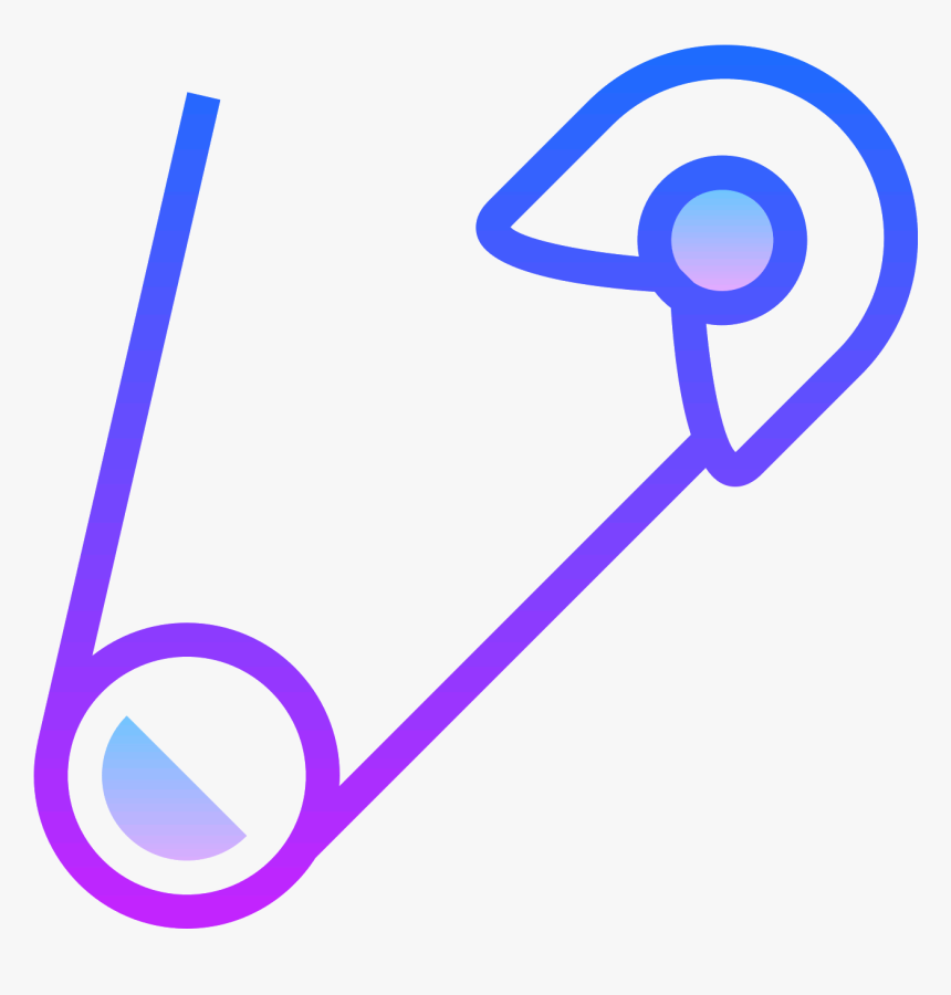 Safety Pin Icon, HD Png Download, Free Download