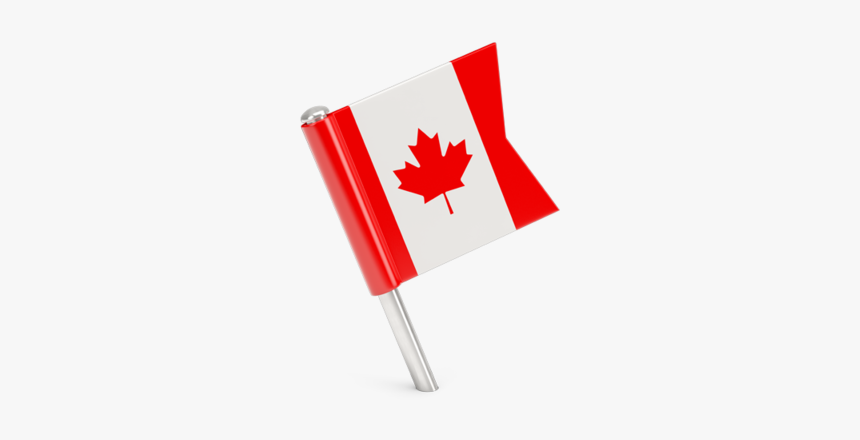 Canada Flag Png Icon - Canada Flag Icon Pin, Transparent Png, Free Download