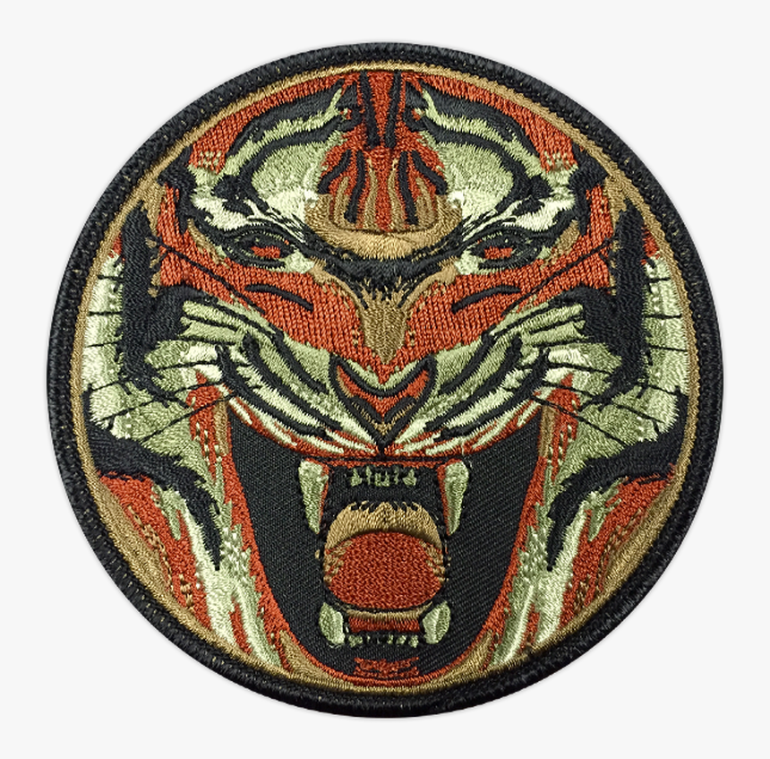 Camo Tiger Patch By Seventh - Tiger Patch, HD Png Download, Free Download