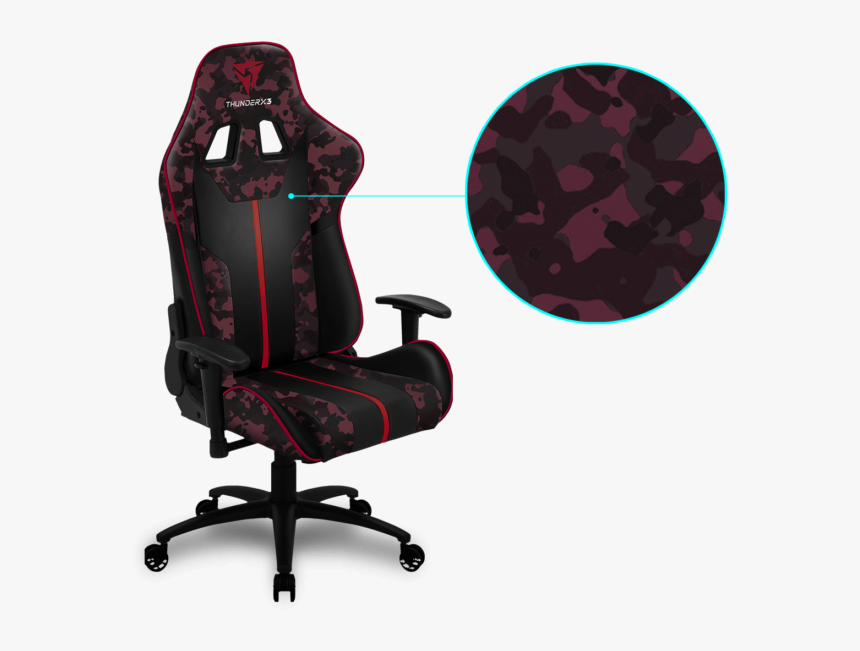 Thunderx3 Bc3 Gaming Chair Green Camo, HD Png Download, Free Download