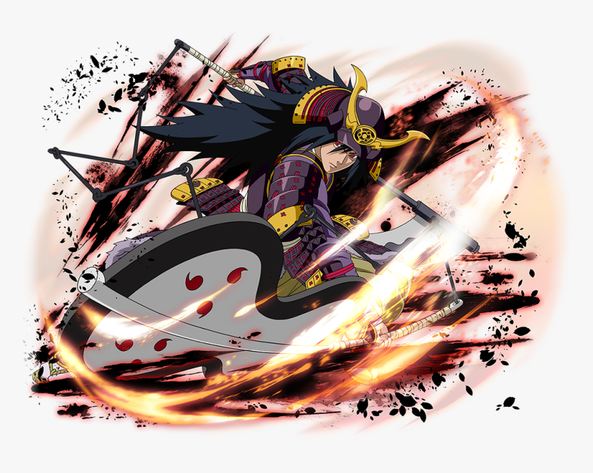 New Artwork For Blazing Unit Samurai Madara Available - Naruto Ultimate Ninja Blazing Madara, HD Png Download, Free Download