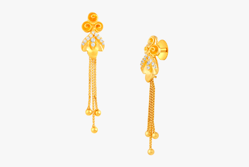 New Model Gold Earrings, HD Png Download, Free Download