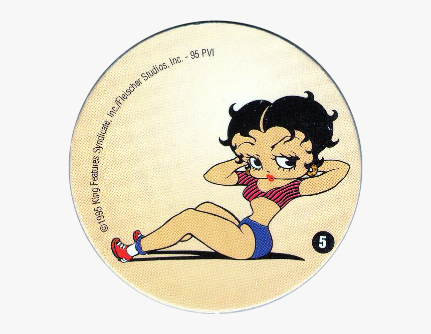 Betty Boop 05 Betty Boop Sit Ups - Betty Boop Working Out, HD Png Download, Free Download