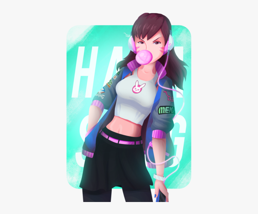 Overwatch Dva Hana Song, HD Png Download, Free Download