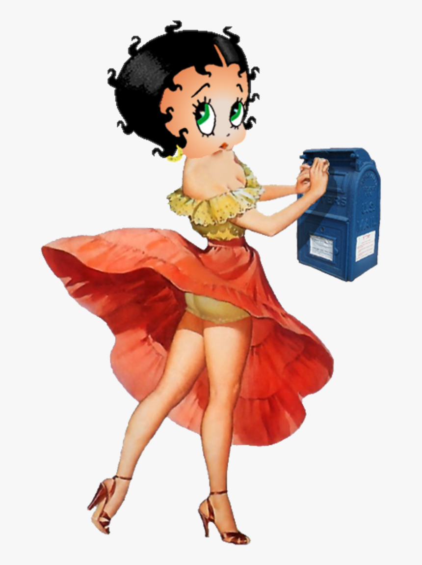 Betty Boop Post It Photo Bettybooppost It - Pin Up Girl 60s, HD Png Download, Free Download