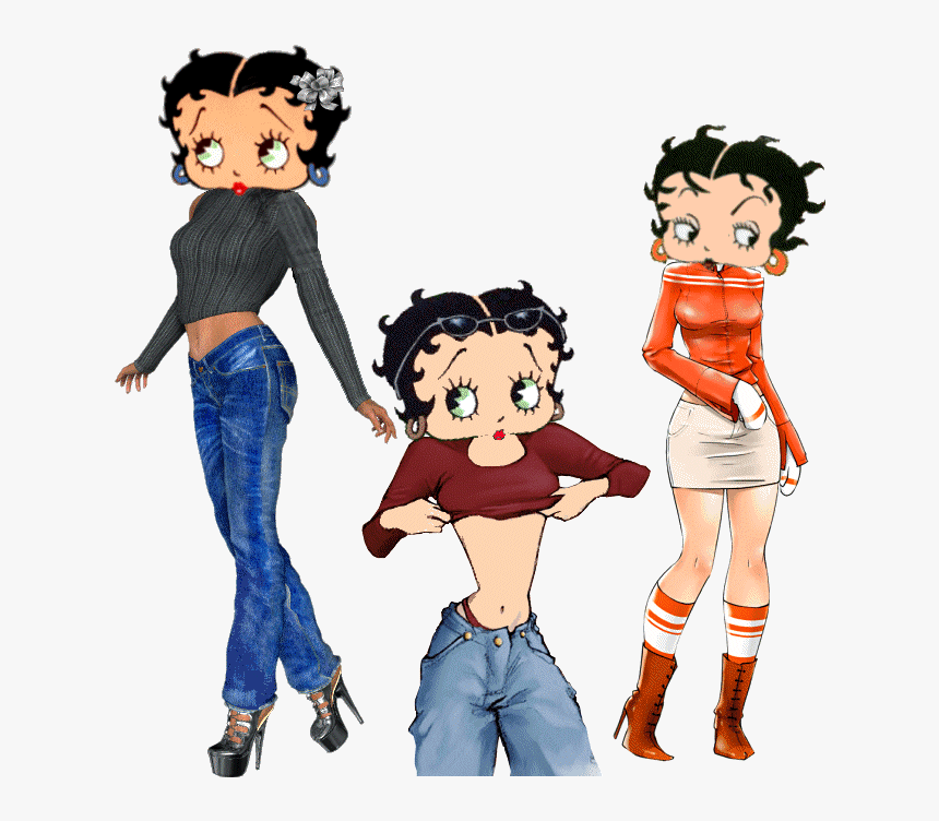 Betty Boop- G23785 - Good Morning Monday Images Betty Boop, HD Png Download, Free Download