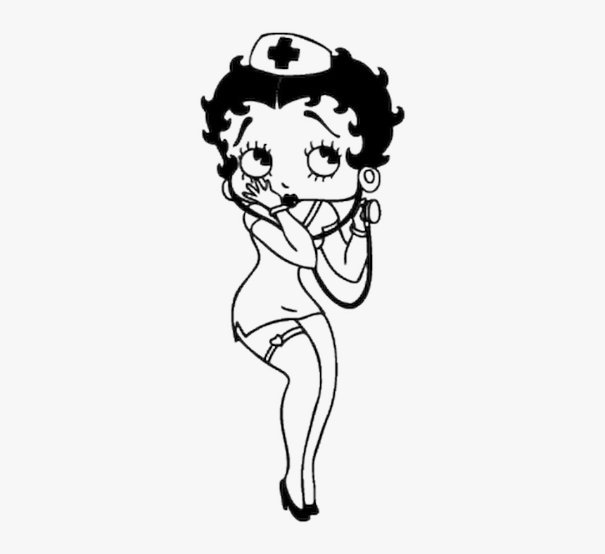 Betty Boop Nurse Clipart, HD Png Download, Free Download