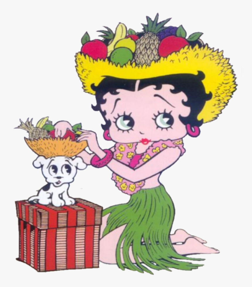 Betty Boop For February - Betty Boop Fruit Hat, HD Png Download, Free Download