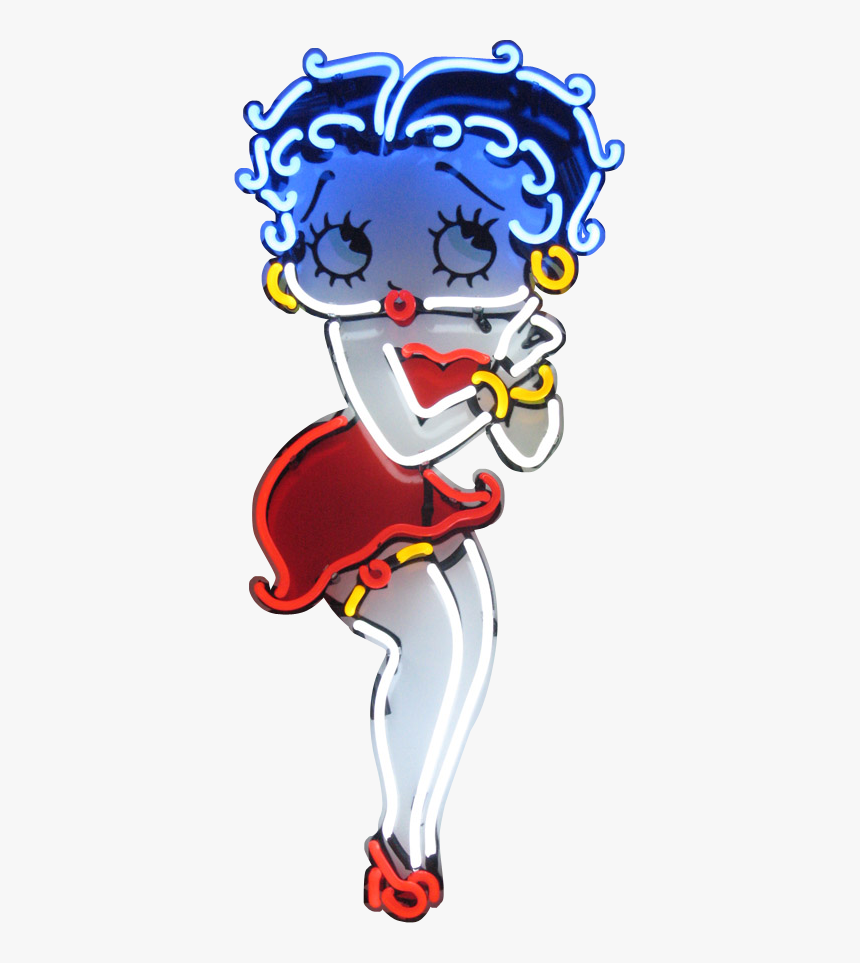 Betty Boop Neon Sign, HD Png Download, Free Download