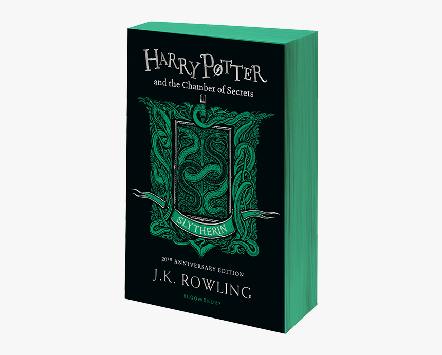 Slytherin Paperback - Harry Potter Chamber Of Secrets 20th Anniversary Edition, HD Png Download, Free Download