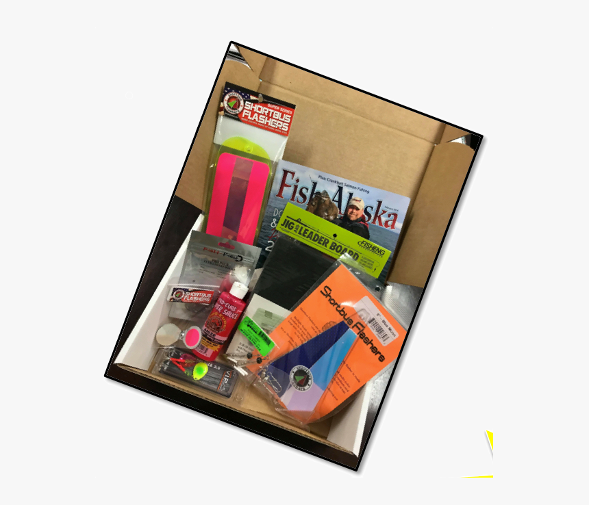 Example Items In Monthly Tackle Box Png - Flyer, Transparent Png, Free Download