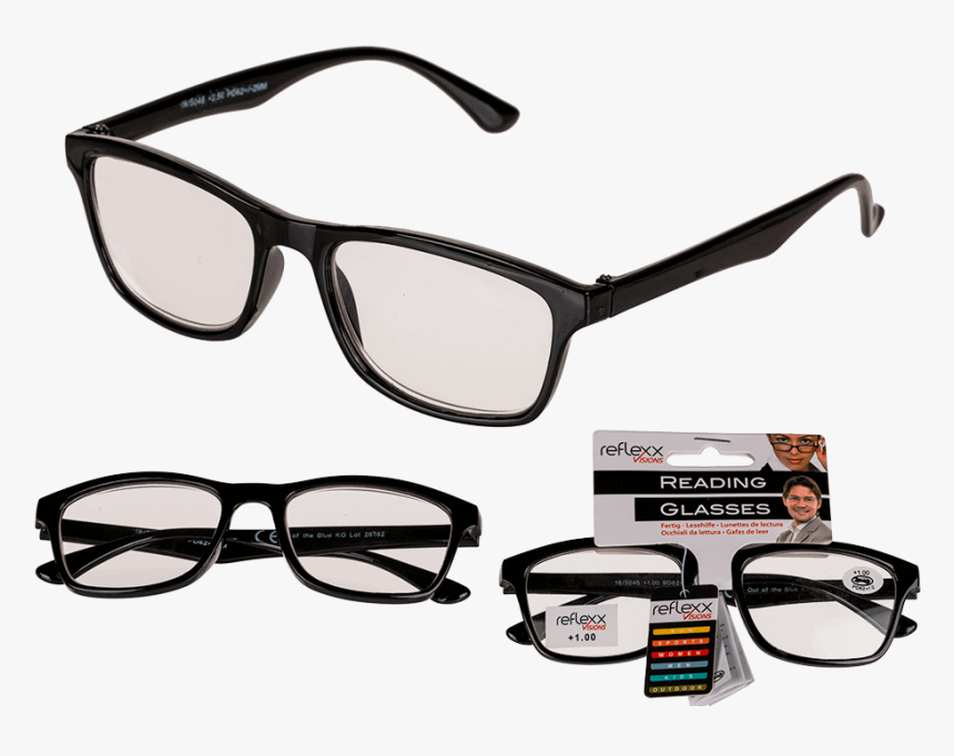 Transparent Reading Glasses Png - Converse Glasses Black Orange, Png Download, Free Download