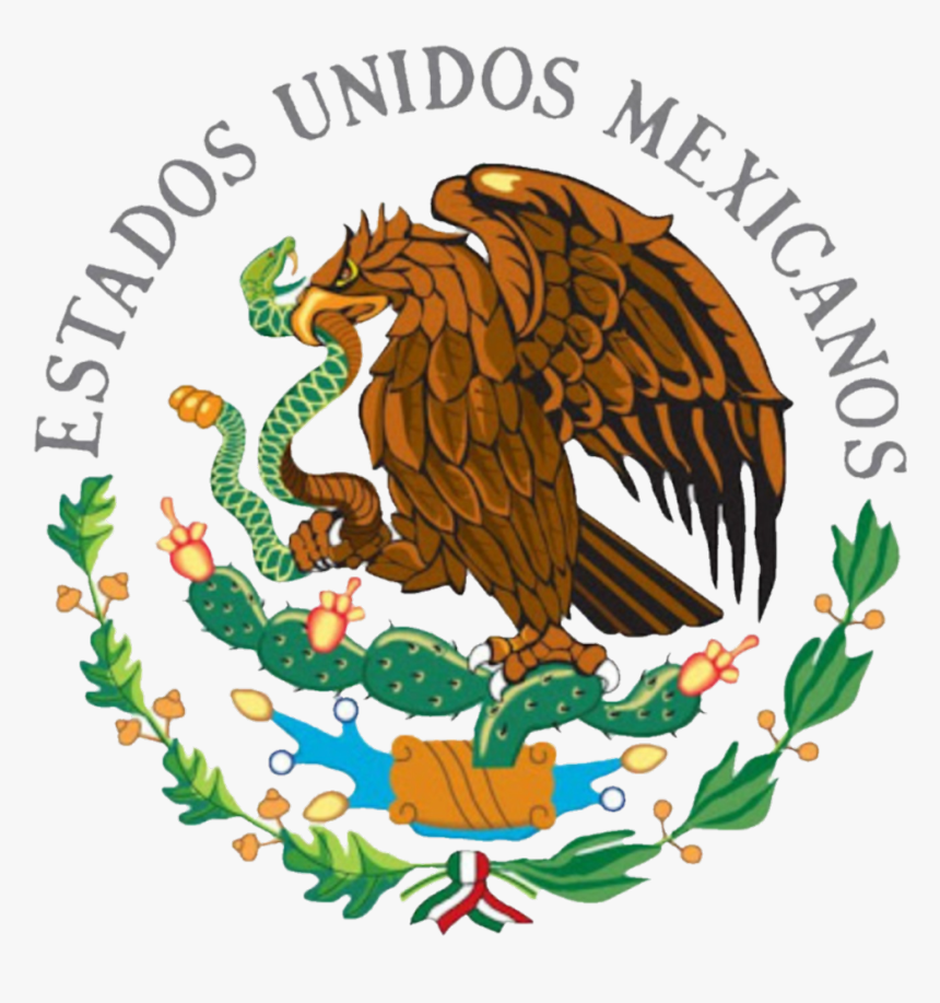 mexico #mexico #méxico #mejico #escudo #nacional #aguila - Escudo De La  Bandera Nacional, HD Png Download - kindpng