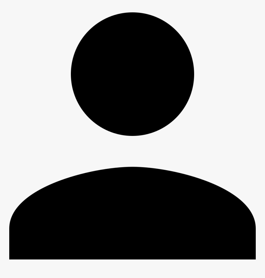 Ic Person Black Px - Material User Icon Png, Transparent Png, Free Download