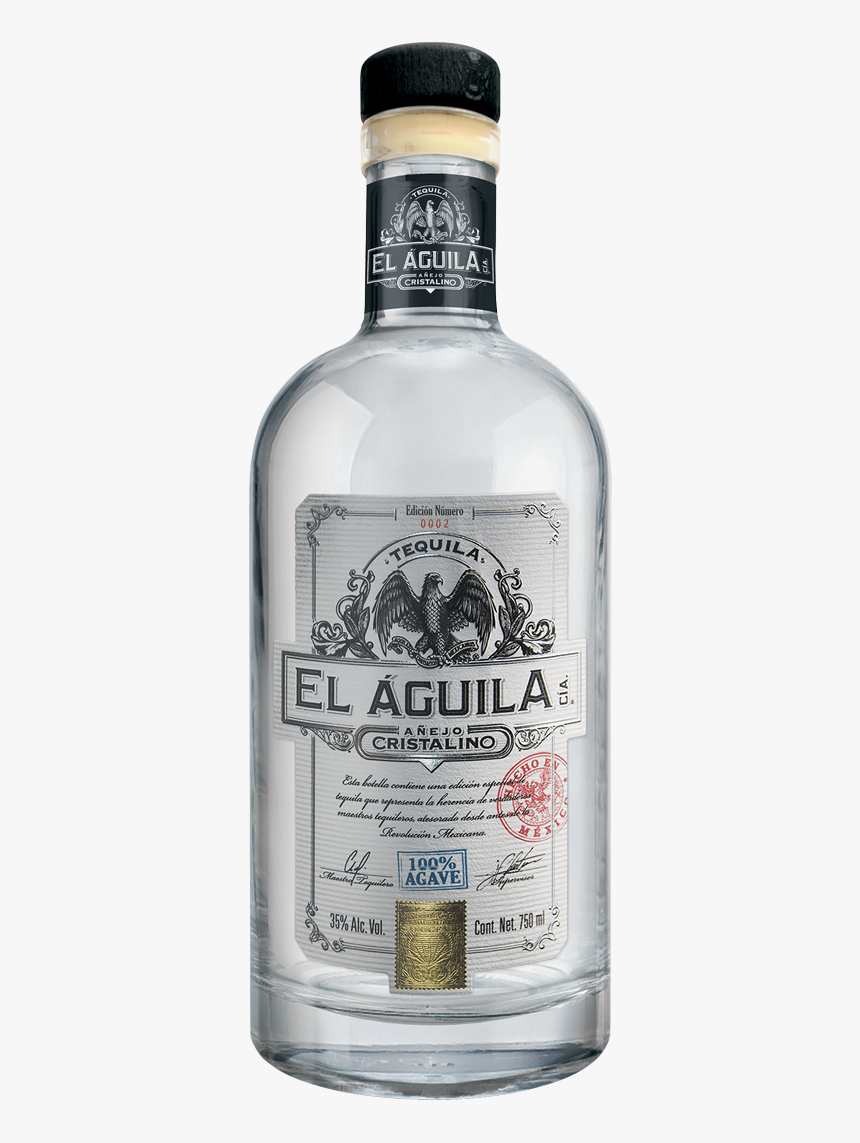 Logo El Aguila - Tequila El Aguila Cristalino, HD Png Download - kindpng
