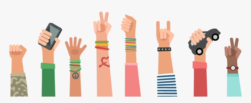 Join Us Hands , Png Download - Youth Illustration, Transparent Png, Free Download