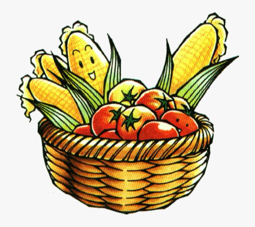 Vegetables Clipart Harvest - Crops Clipart, HD Png Download, Free Download