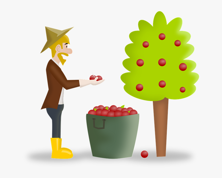 Reward, Reaping, Harvest, Happy, Happiness, Planting - Cartoon, HD Png Download, Free Download