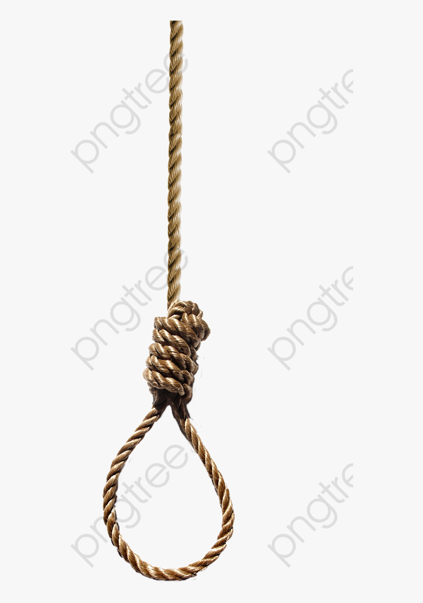 Rope Knot Png - Noose, Transparent Png - kindpng