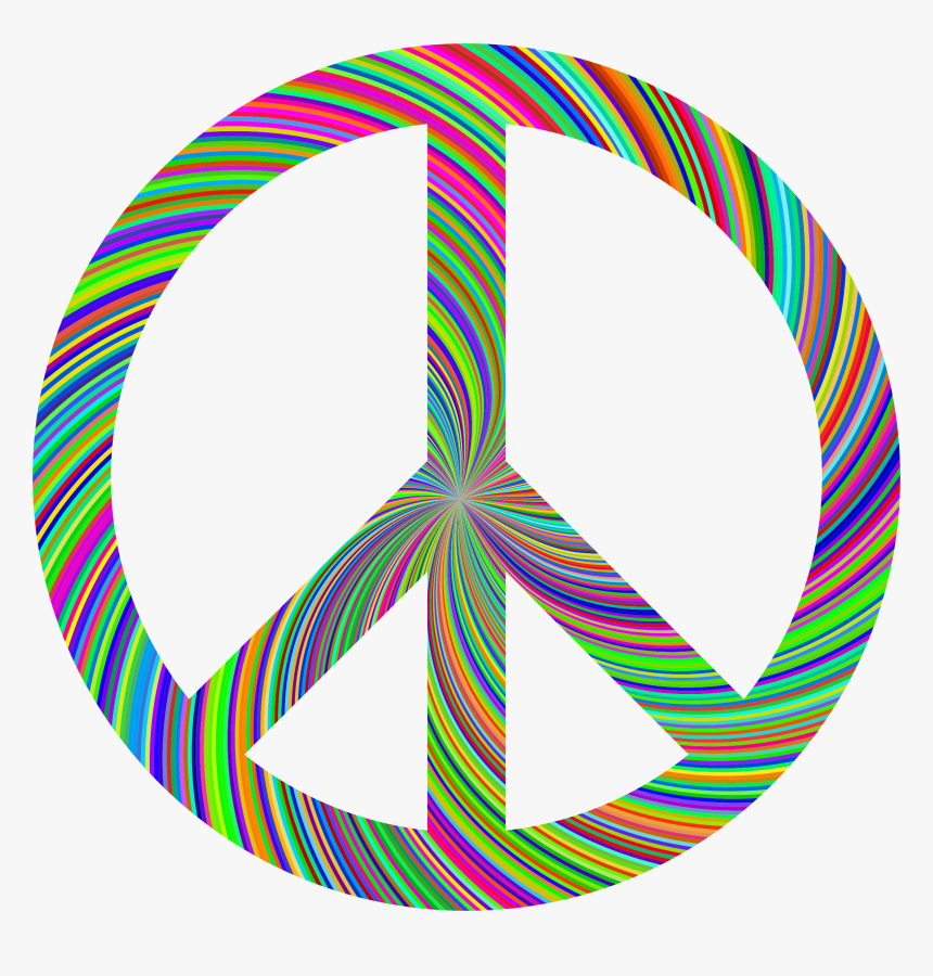 Simple Peace Symbol Tattoo, HD Png Download, Free Download