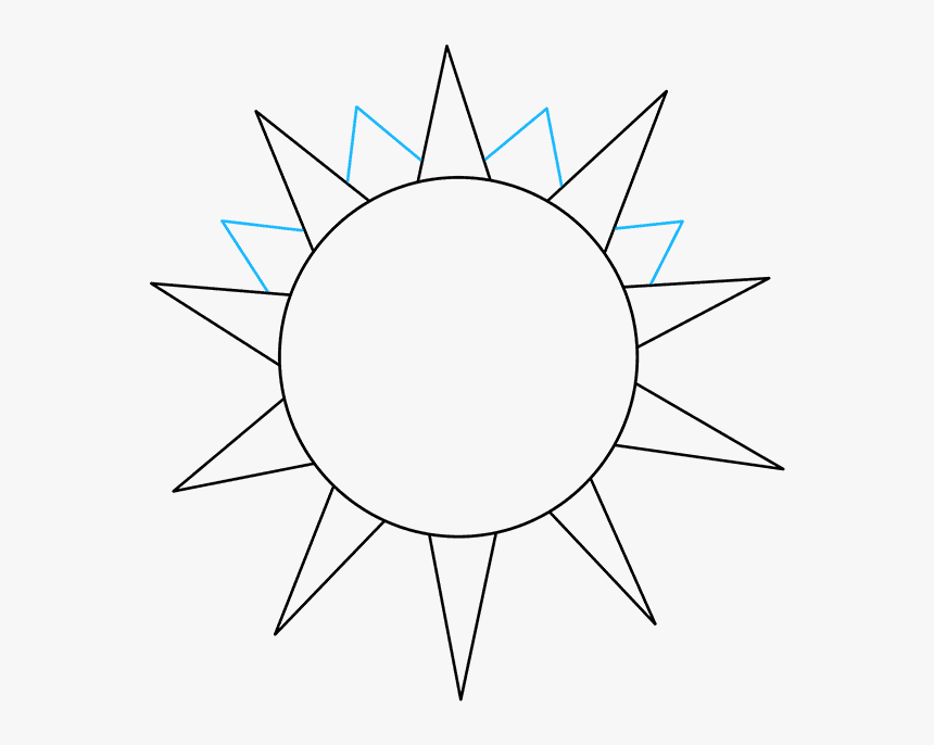 How To Draw Sun - Circle, HD Png Download, Free Download