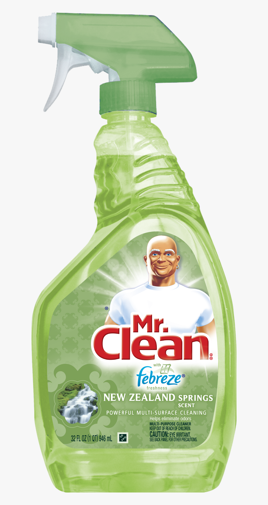 Clean With Febreze Multi-surface Cleaner Giveaway - Mr. Clean, HD Png Download, Free Download