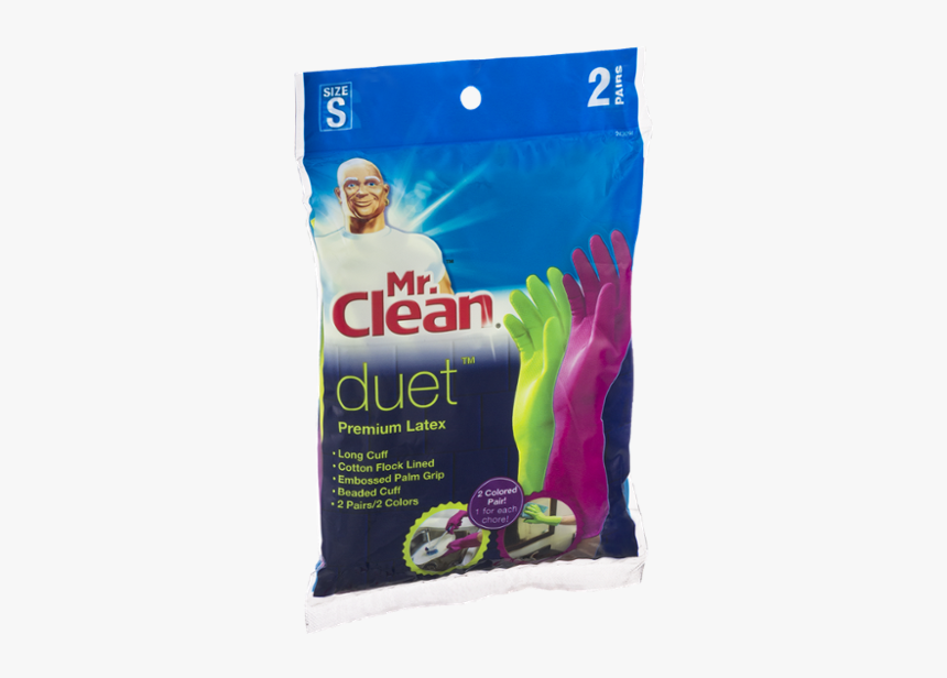 Mr Clean Rubber Gloves, HD Png Download, Free Download