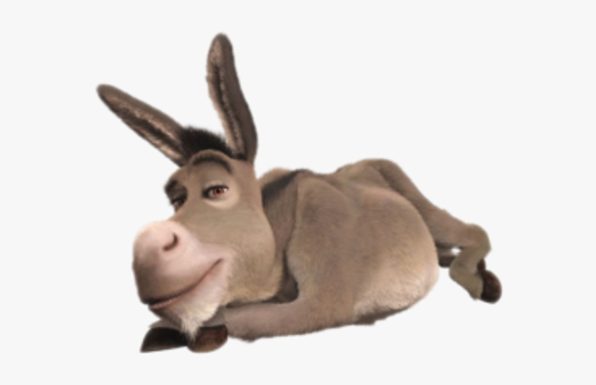 Shrek Clipart Animated - Donkey From Shrek Laying Down, HD Png Download, Free Download