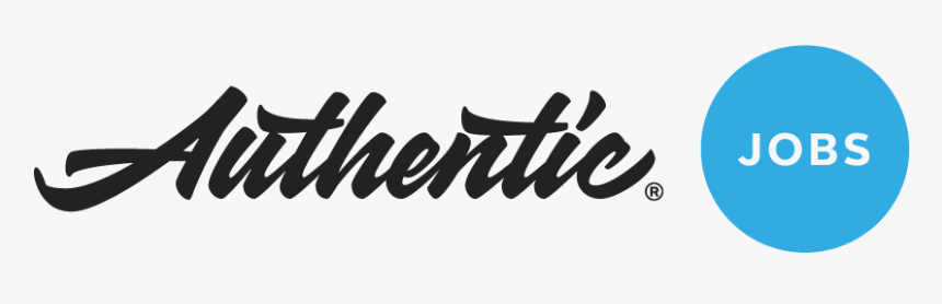 Authentic Jobs Logo, HD Png Download, Free Download