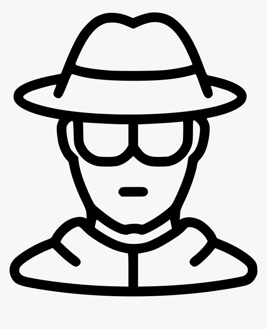 Spy Glasses Hat Human Avatar - Bachelor Icon Svg, HD Png Download, Free Download