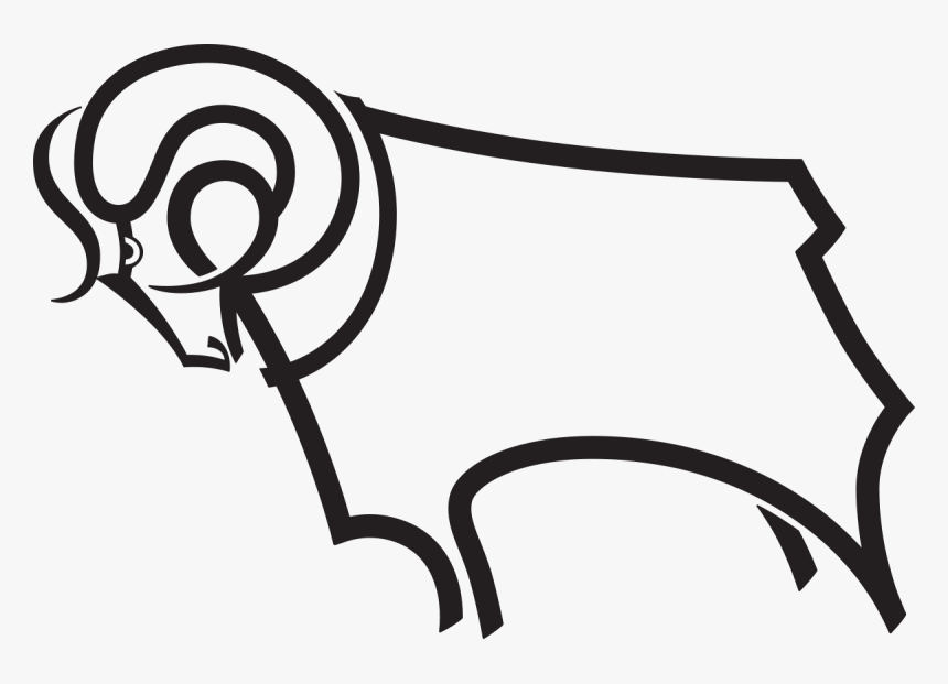 Derby County Fc - Derby County Logo Png, Transparent Png, Free Download