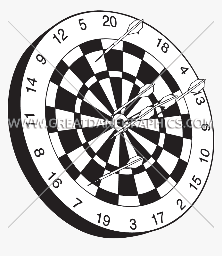 Dart Png Black And White-plus - Everton Darts, Transparent Png, Free Download