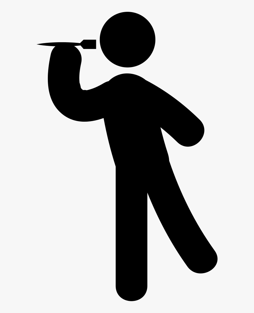 Man Throwing A Dart - Man Throwing Dart Png, Transparent Png, Free Download