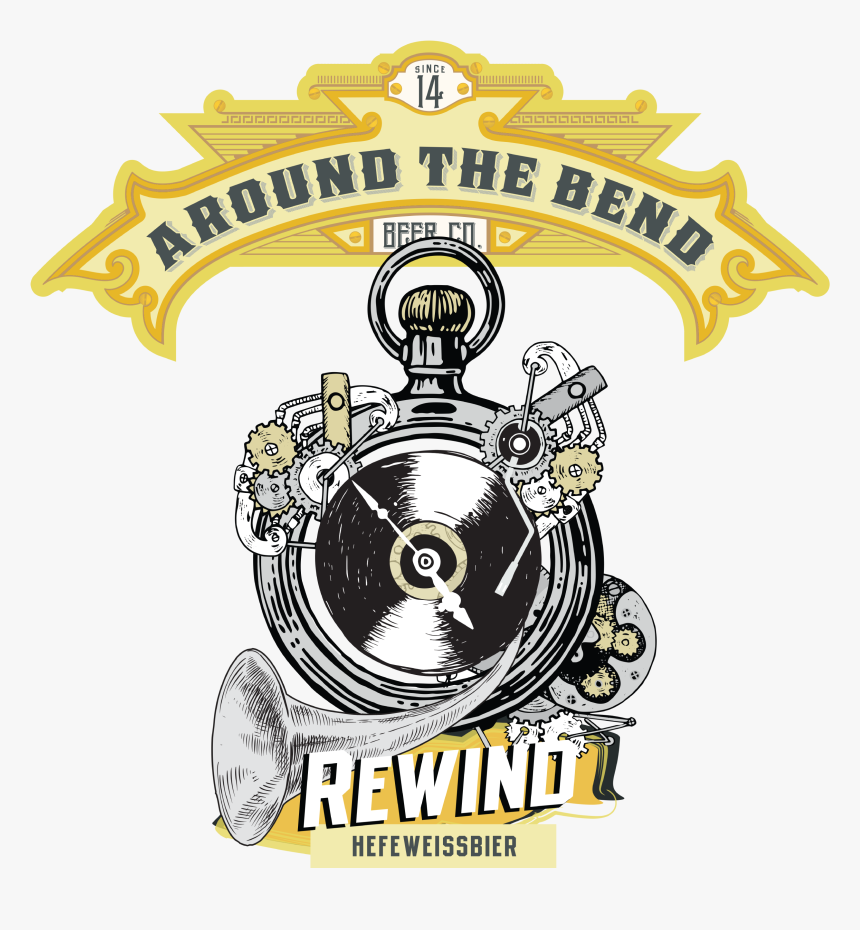 Atb Rewind Badge - Around The Bend Beer Rewind, HD Png Download, Free Download