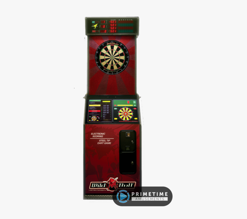 Wild Bull Electronic Dartboard By Merlin Technologies - Dart Machine Steel Tip, HD Png Download, Free Download