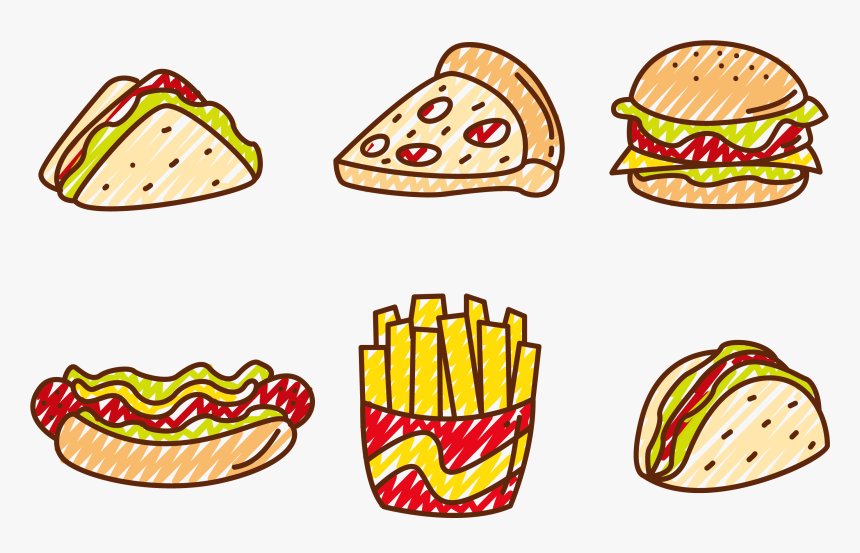 Pizza Clip Hot Clipart Library Download - Fast Food Vector Png, Transparent Png, Free Download