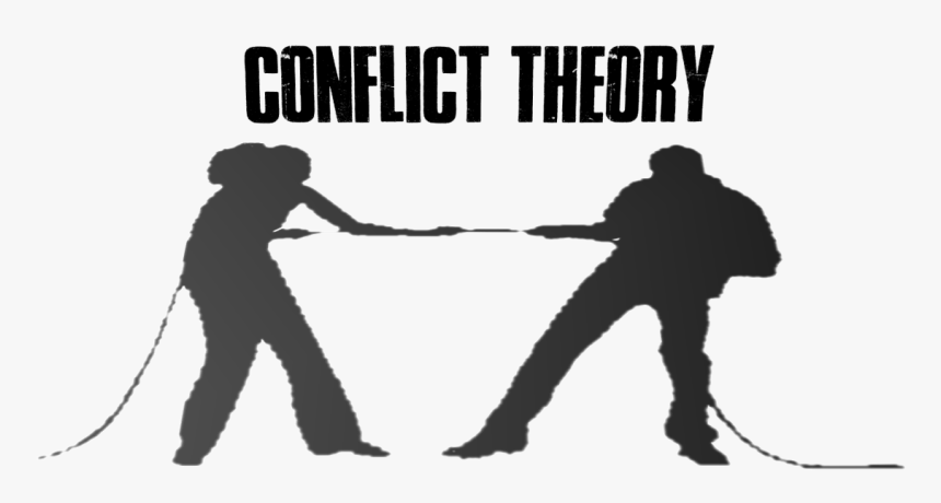 Conflict Theory Originated With The Work Of Karl Marx - Conflict Theory Clipart, HD Png Download, Free Download